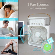 AIR CONDITIONER FAN WITH 3-IN-1 FUNCTIONALITY