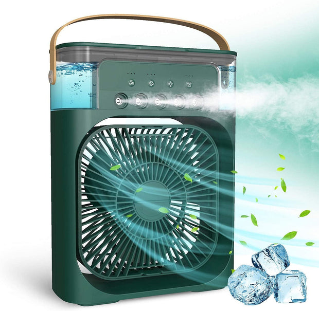 AIR CONDITIONER FAN WITH 3-IN-1 FUNCTIONALITY